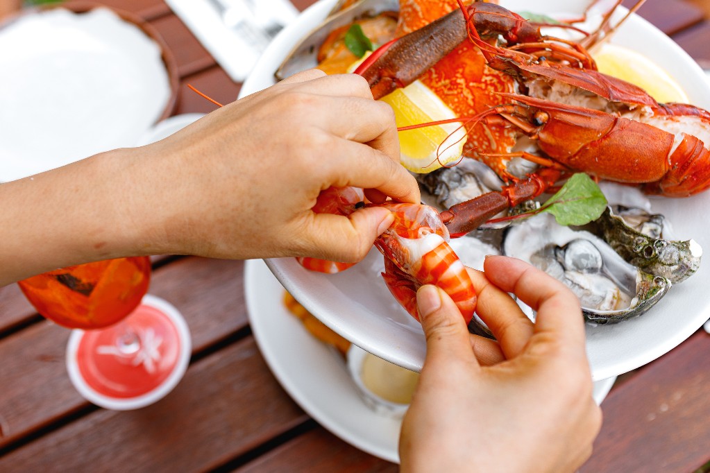 Shangri-La Hotel, The Marina, Cairns seafood Easter