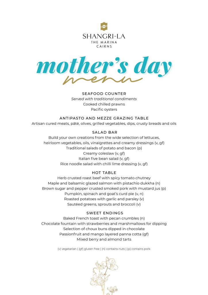 Mother's Day Lunch Cairns 2022